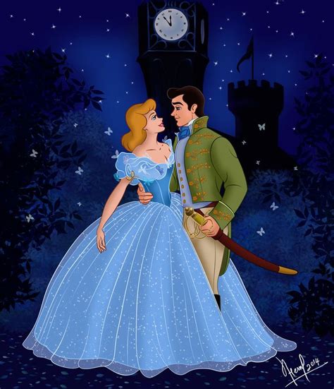 Cinderella And The Prince Cinderella Disney Disney Princesses And