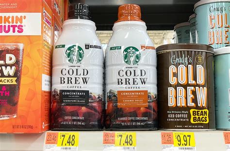 Starbucks Cold Brew Concentrate Just 288 At Walmart The Krazy