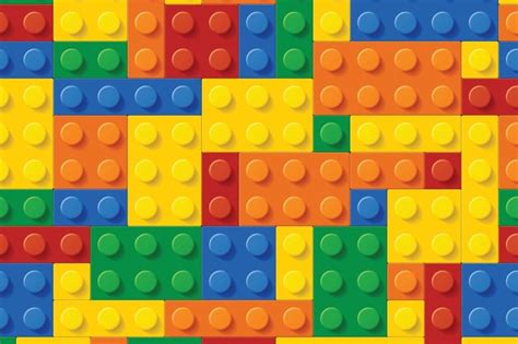 Colourful Lego Wallpaper Wall Mural Uk Dining