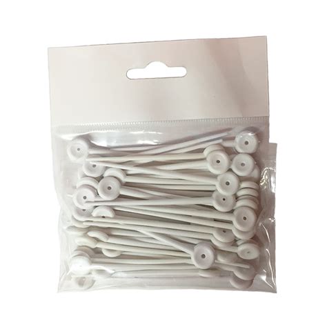 Plastic Roller Pins White X50 50pk Angel Hair And Beauty Supplies