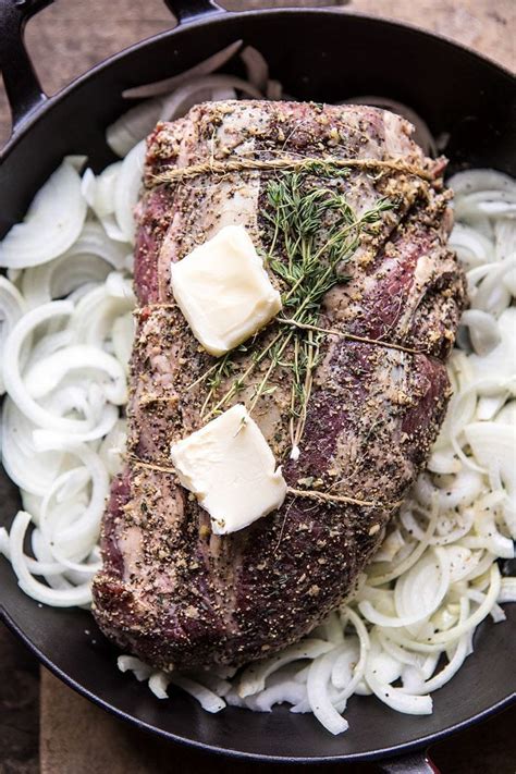 Fresh herbs and brown butter take it over the top! Roasted Beef Tenderloin with French Onion Au Jus | Recipe ...