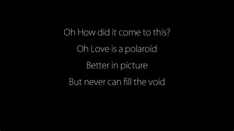 Polaroid Imagine Dragons Lyrics Youtube