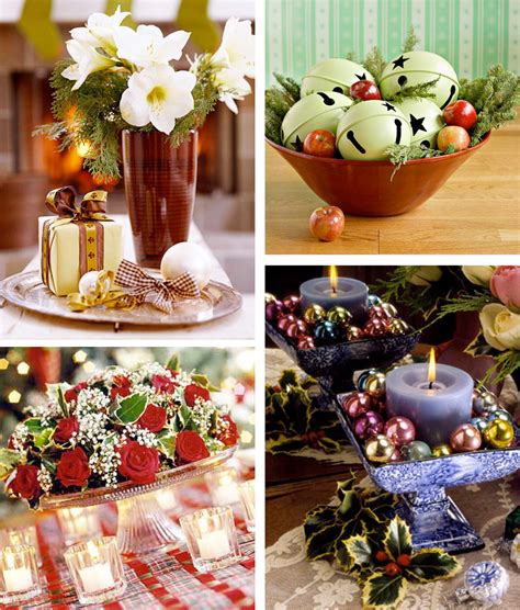 Collection of drawing room lamps and decoration pieces/china market. 50 Great & Easy Christmas Centerpiece Ideas - DigsDigs