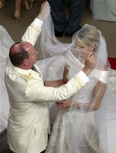 May 23, 2011 by justine schwartz. Princess Charlene Wittstock's Wedding Veil | Royal wedding ...