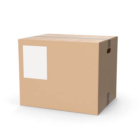 Cardboard Box 3d Model Turbosquid 2066626