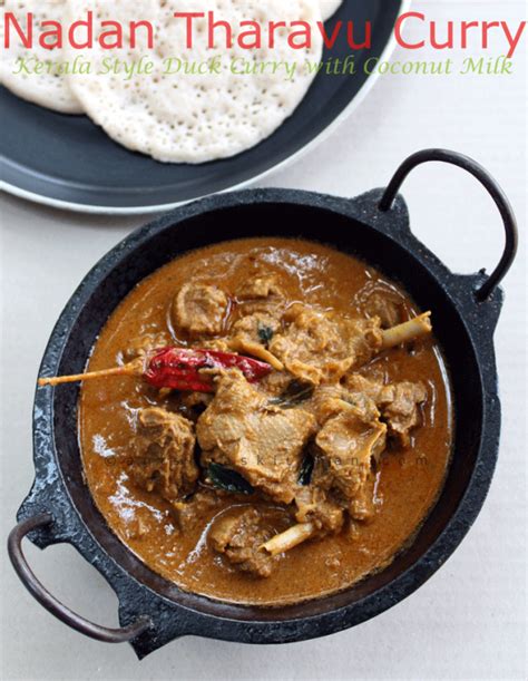 Nadan Tharavu Curry Kerala Style Duck Curry With Coconut Milk