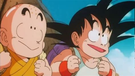 Goku And Krilin Termina El Entrenamiento De Maestro Roshi Youtube