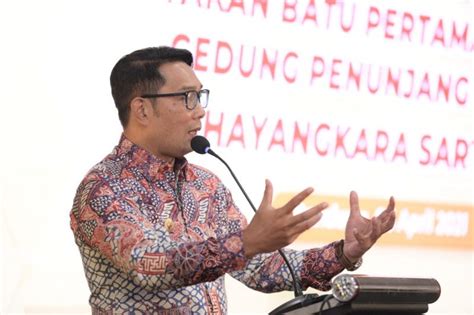Ridwan Kamil Jabar Masih Butuh 20 Rumah Sakit Baru Antara News