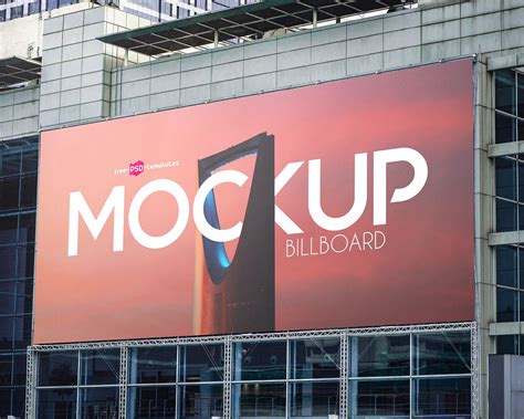 2 Billboard Free Mockups Billboard Mockup Billboard Signs Macbook