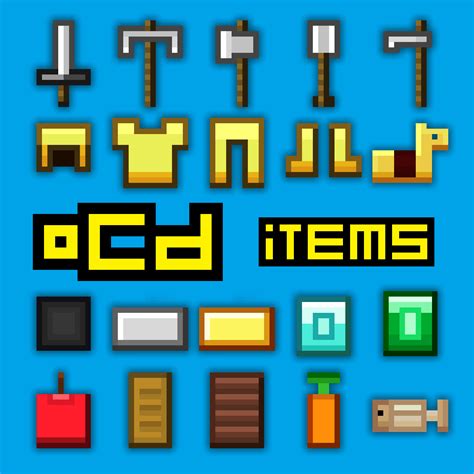 Ocd Items Resource Packs Minecraft
