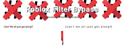 How To Bypass Filters In Roblox