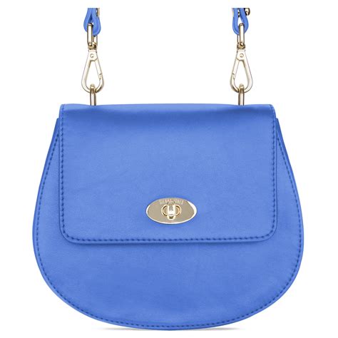 Cross Body Bag In Blue Classic Collection Sienna Jones