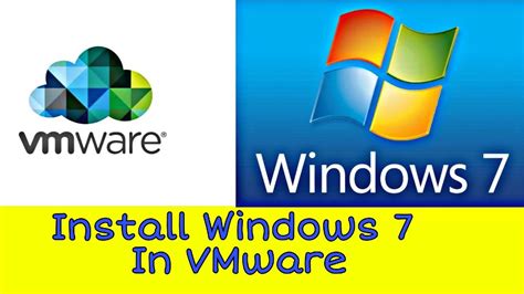 How To Install Windows 7 In Vmware Workstation 155 2020 Youtube
