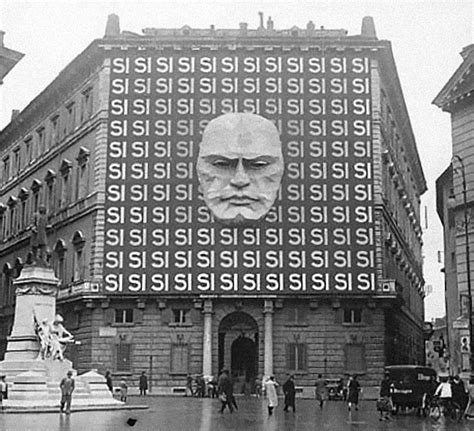 The Headquarters Of Benito Mussolinis National Fascist Party In Rome