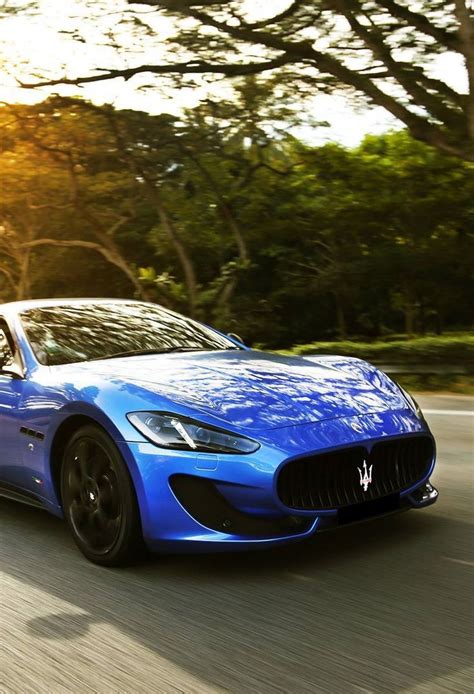 Exquisite Blue Maserati Gran Turismo Noone Has Any Chance To Make Me