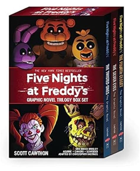 Five Nights At Freddys Graphic Novel Trilogy Box Set Knihcentrumcz