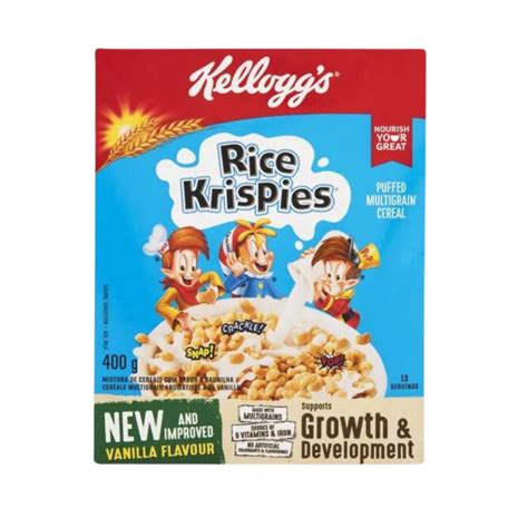 Kelloggs Rice Krispies Cereal 400g Chopbox