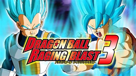 Dragon Ball Z Raging Blast 3 Project Youtube