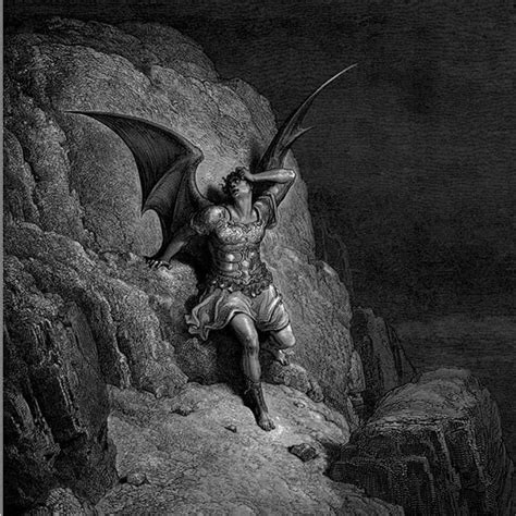 Gustave Doré The Fall Of Lucifer 1866
