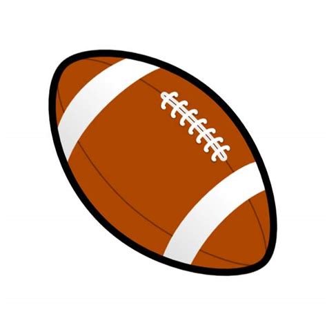 Football Clip Art With Transparent Background 3 Clipartix