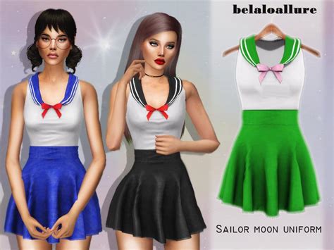 Sims 4 Sailor Uniform Cc