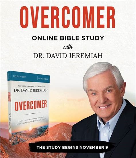 Youre Invited To Join The Free Overcomer Online Bible Study With Dr
