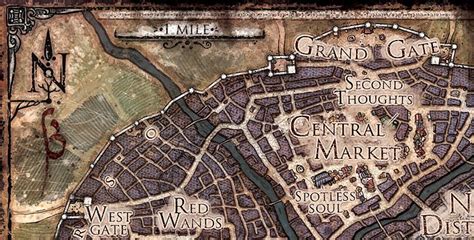 Dandd City With A Dock Map Luskan Forgotten Realms Wiki Fandom Dandd