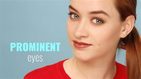 Eyeshadow Application For Prominent Eyes Youtube