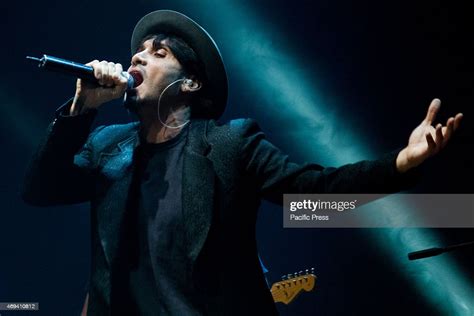 The Italian Singer Songwriter Fabrizio Moro Performed Live At The