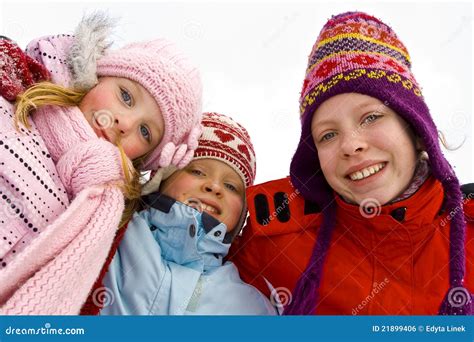 On The Snow Stock Photo Image Of Snowing Freeze Adorable 21899406