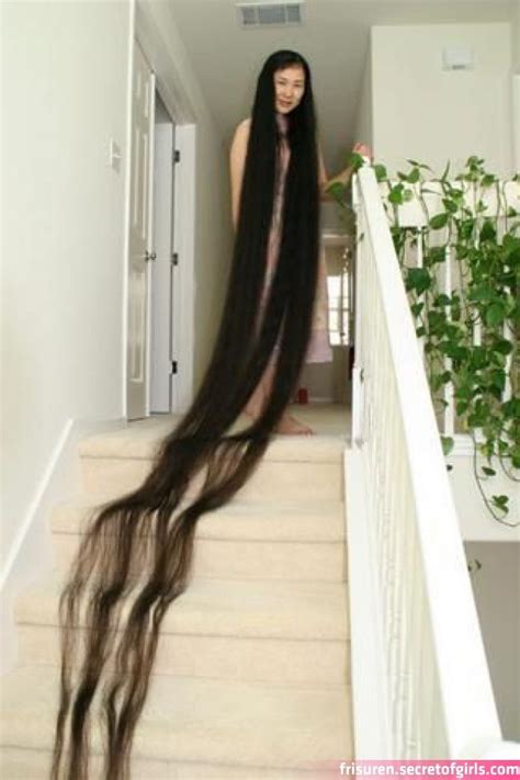 woman with the longest hair