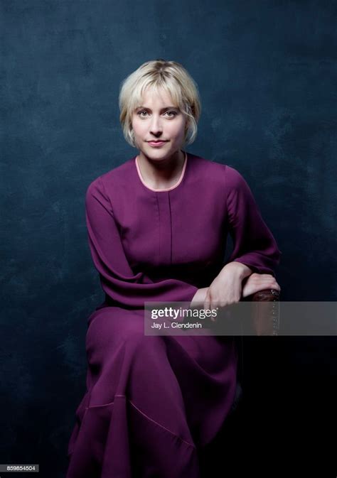 Greta Gerwig From The Film Lady Bird Poses For A Portrait At The