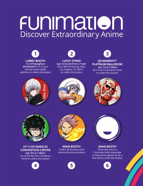 The platform has been serving the world for 26 years, founded in 1994. Funimation Now_Buttons Infographic - Funimation - Blog!