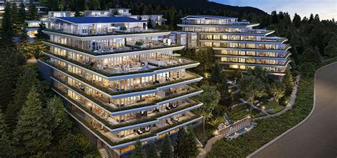 Architecture West Vancouver Evelyn By Onni Group