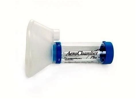 Aerochamber Plus Adult Size Spacer Device With Mask Blue Ebay