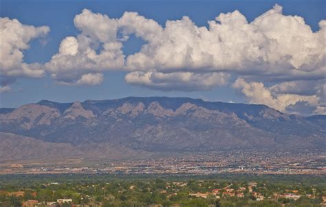 View Of Albuquerque Nm And The Sandia Mountains From The Flickr