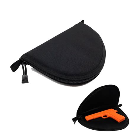 Tactical Hand Gun Pistol Bag Portable Black Revolver Airsoft Rug Gun