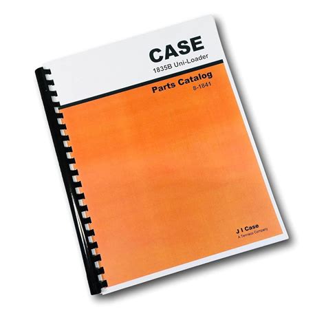 Case 1835b Uni Loader Parts Manual Catalog Skid Steer Assembly Exploded