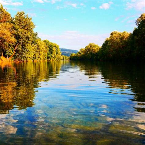 Kupa River In Croatia Adriatic Sea Bosnia And Herzegovina