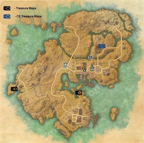 Eso Lvl 27 Treasure Map Map Of My Current Location