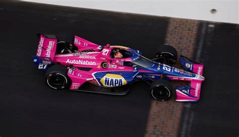 Rossi Leads Opening Practice On Indy Road Course Racer