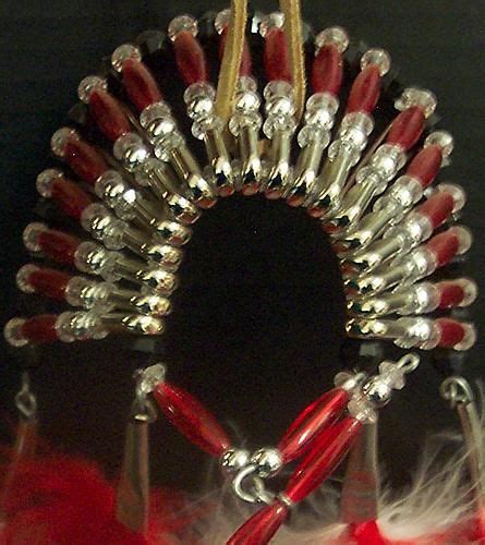 This I Want To Learn Safety Pin Indian Headdress Jewerly Beads
