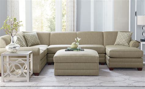 Red tag sale, sleeper couch. Maverick U-Shaped Sectional - Flax | Sectional, Family ...