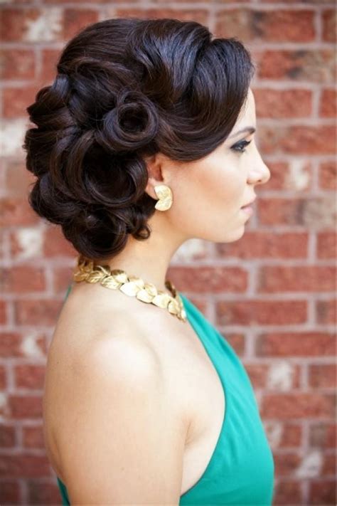 Every hair type and length looks extremely feminine in updos. Updo Hair Model - Best Wedding Updo Hairstyle Ideas ...