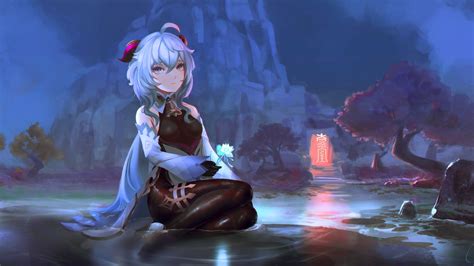 Links are in the gallery. 1920x1080 Cute Ganyu Genshin Impact 1080P Laptop Full HD ...