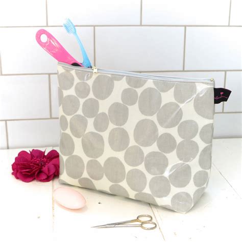 Spotty Oilcloth Wash Bag By Love Lammie Co Notonthehighstreet Com