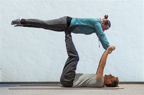 Beginners Acro Yoga Poses You Can Try With Your Man