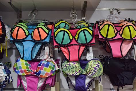 Swimwear In The Store Editorial Photo Image Of Garment 60169846