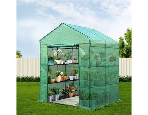 Buy Greenhouse Easy Diy Grow Plants Nursery Hothouse 2×155m Metal