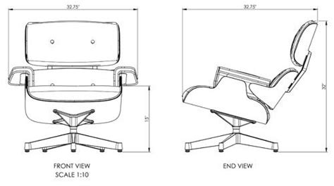 Eames Lounge Chair Dimensions Young Ligon